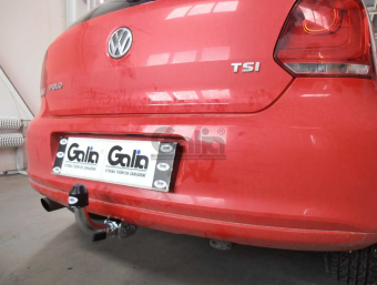 Фаркоп швидкознімний Volkswagen Polo 5 2009-2017 (седан, хетчбек)